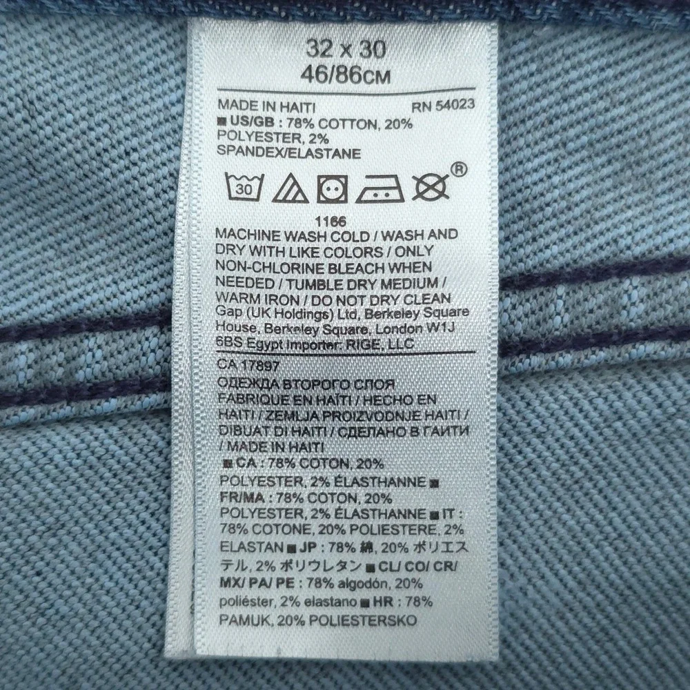 Banana Republic The Traveler Mens Slim Jeans 32x30 Dark Blue Stretch Denim